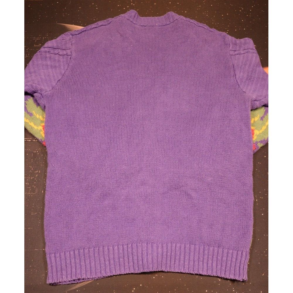 Vintage Levis Travelers Cardigan Sweater Flower Berries Taylor Women Size Medium - Picture 4 of 7